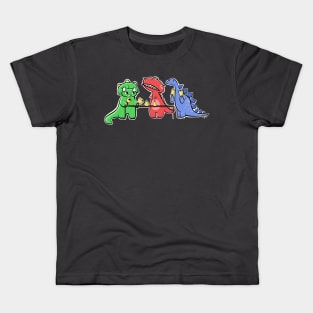 Dinosaur Handbell Practice Kids T-Shirt